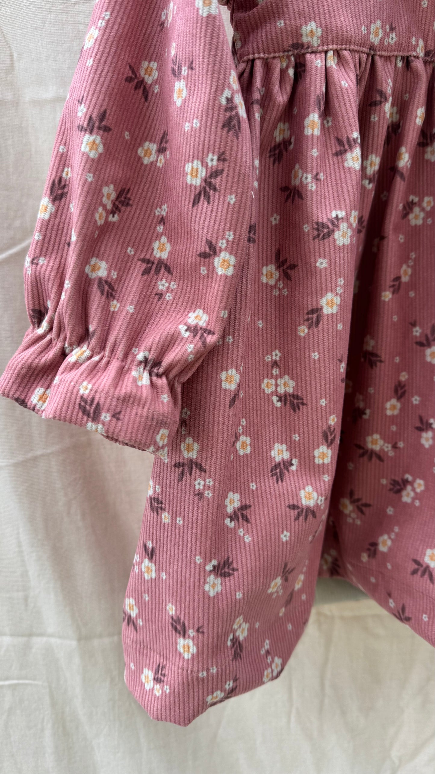 Vestido Flores de Outono